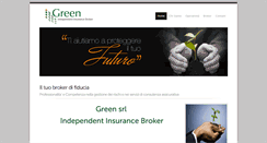 Desktop Screenshot of greensrl.org